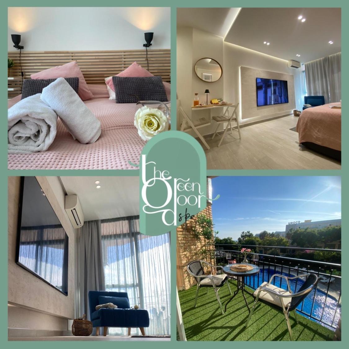 Studio With Views Next To Puerto Marina The Green Door Benalmádena Esterno foto